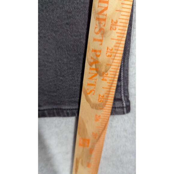 Levi's Women's Straight Leg Jeans - Dark Gray - Picture 11 of 13